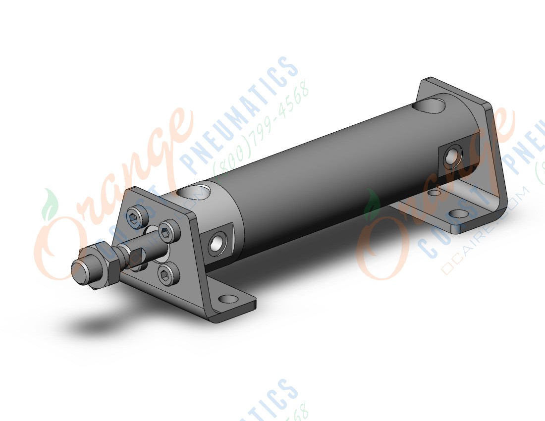 SMC CDG1LN20-50Z cylinder, CG/CG3 ROUND BODY CYLINDER