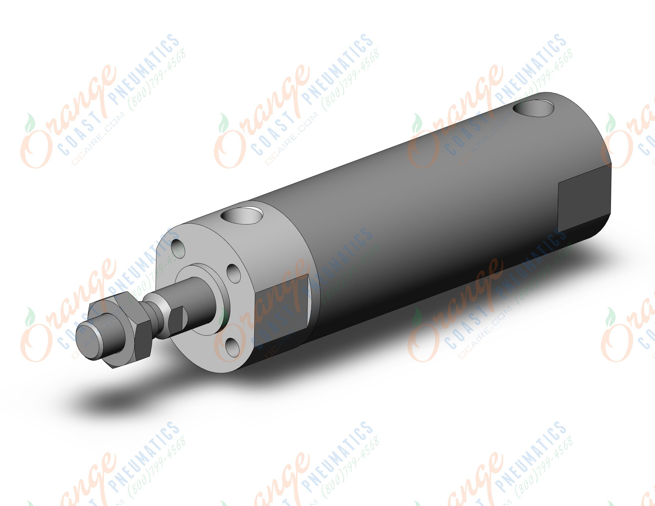 SMC CDG1ZN32-50Z base cylinder, CG/CG3 ROUND BODY CYLINDER