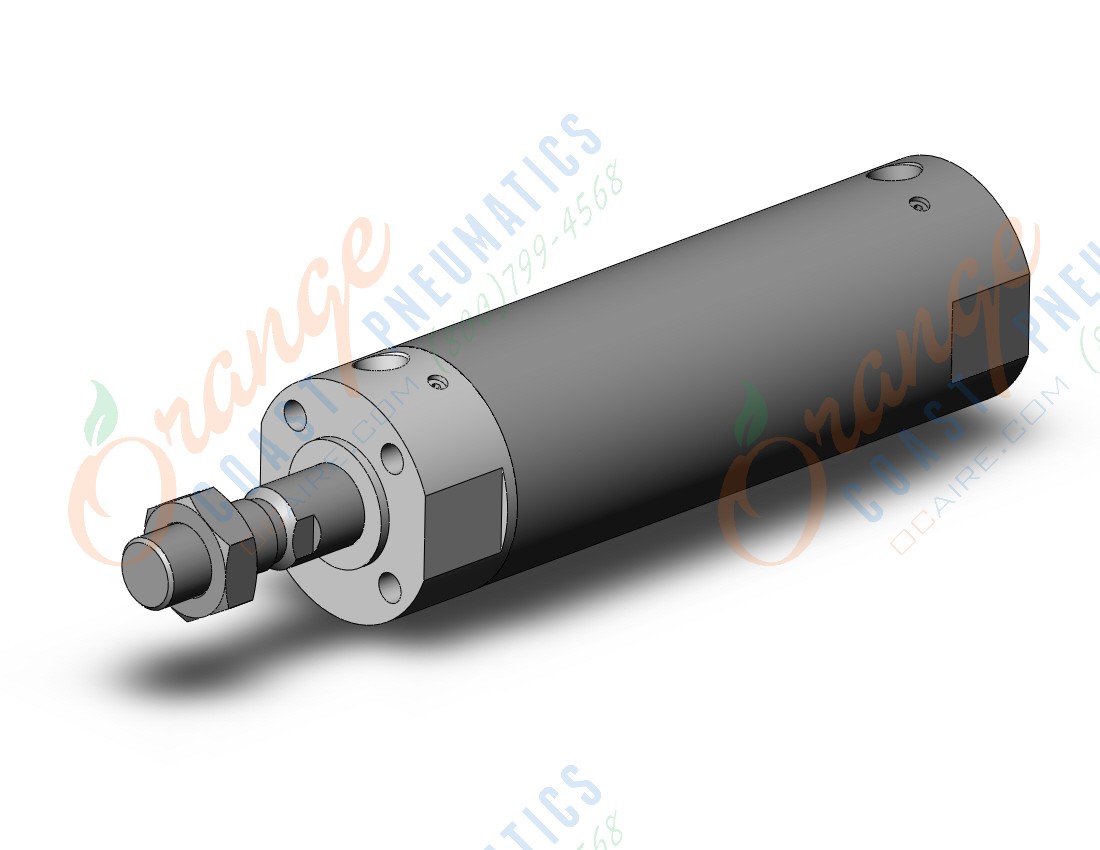 SMC CG1ZA40-75Z base cylinder, CG/CG3 ROUND BODY CYLINDER