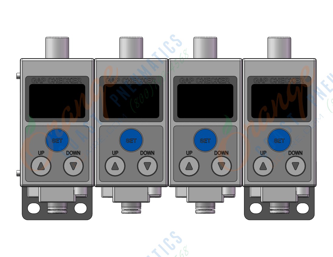 SMC ISA3-GCP-4NB gap checker, g range, rc, pnp, ISA2 AIR CATCH SENSOR