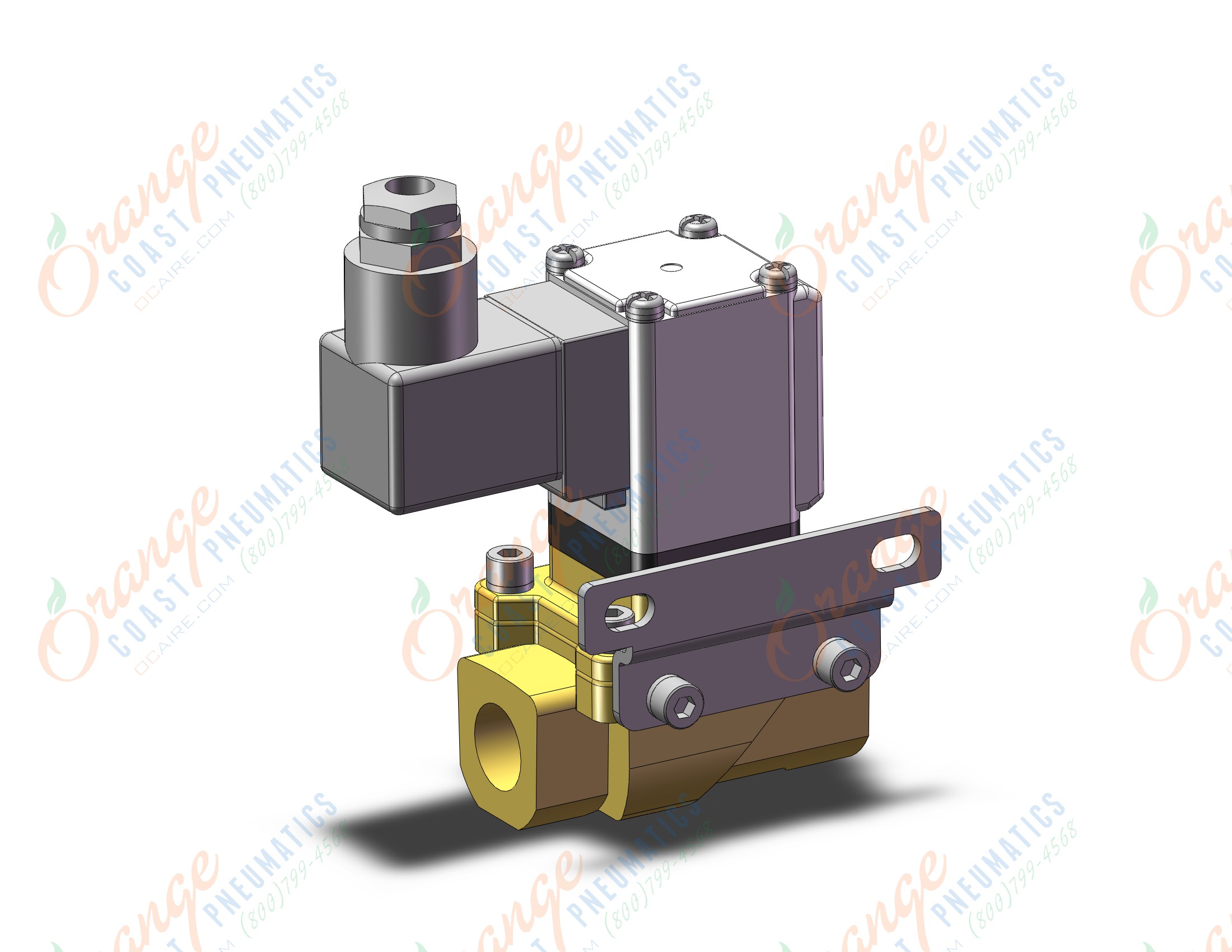 SMC VXZ2B0FZ2AXB valve, media, VXD/VXZ 2-WAY MEDIA VALVE