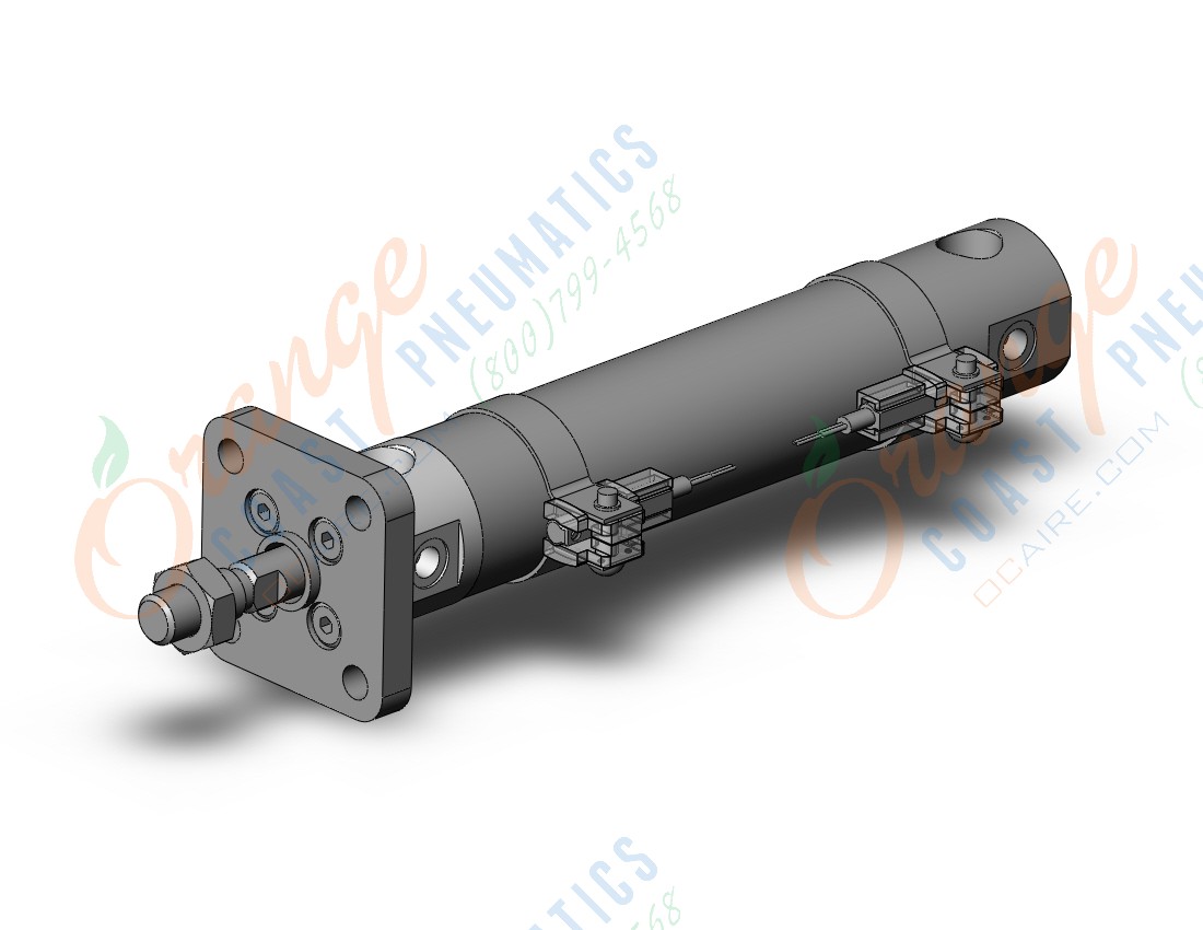 SMC CDG1FN20-75Z-M9BL3 cyl, air, dbl act, CG/CG3 ROUND BODY CYLINDER