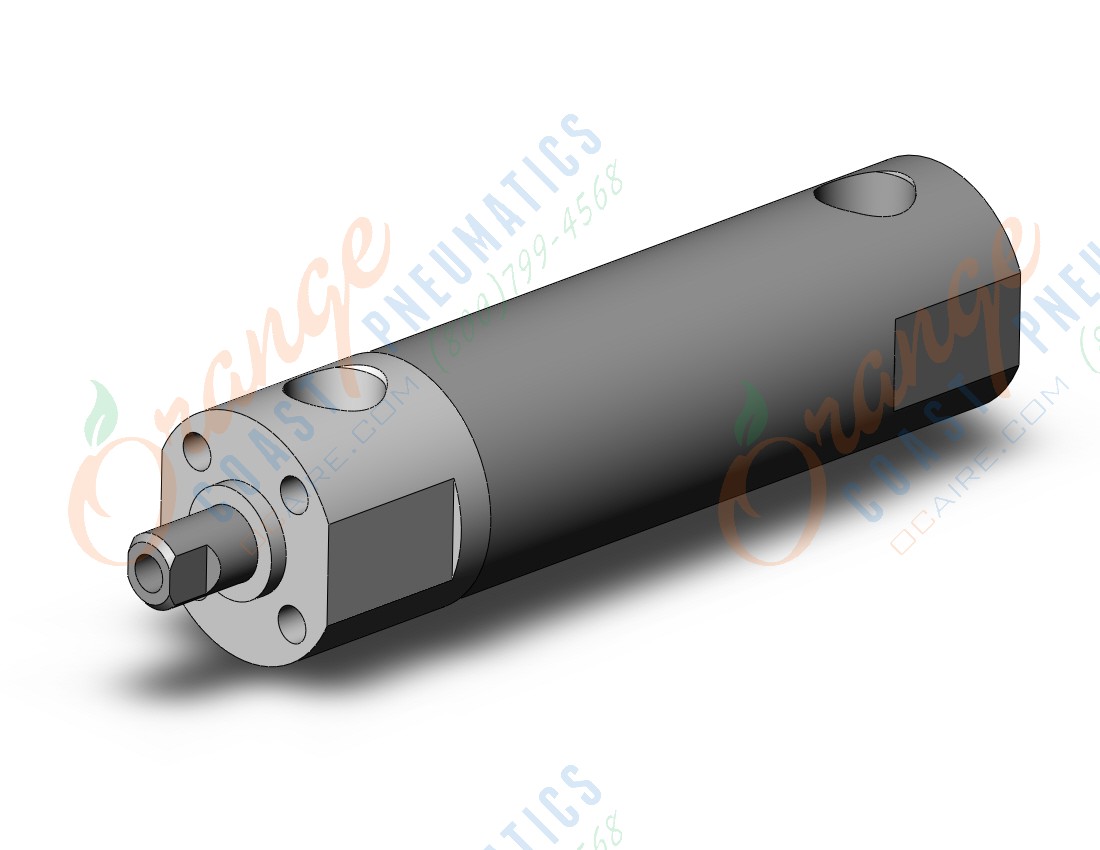 SMC CDG1ZN20-25FZ base cylinder, CG/CG3 ROUND BODY CYLINDER