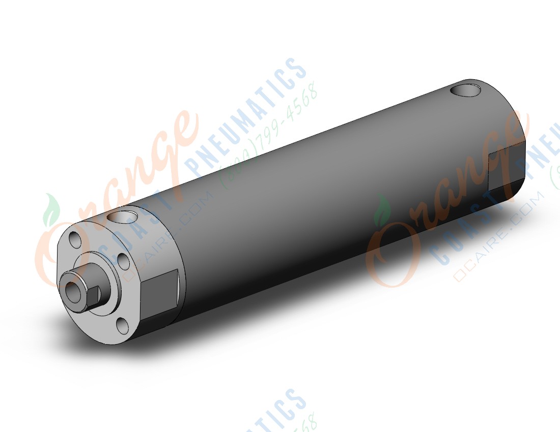 SMC CDG1ZN50-150FZ base cylinder, CG/CG3 ROUND BODY CYLINDER