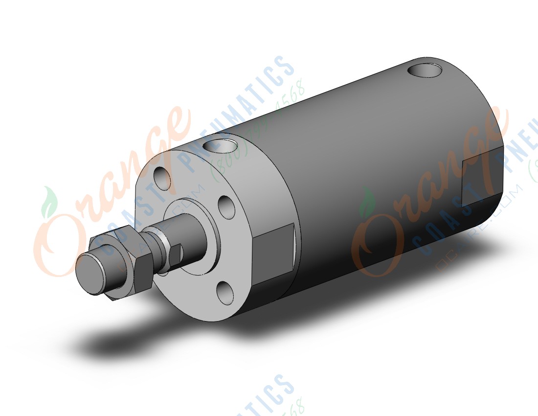 SMC CDG1ZN63-50Z base cylinder, CG/CG3 ROUND BODY CYLINDER