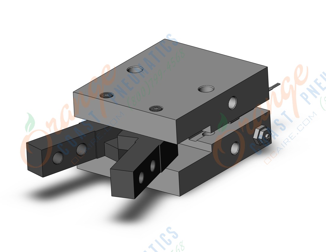 SMC MHC2-25D-M9BL gripper, angular, dbl acting, MHC/MHC2 GRIPPERS