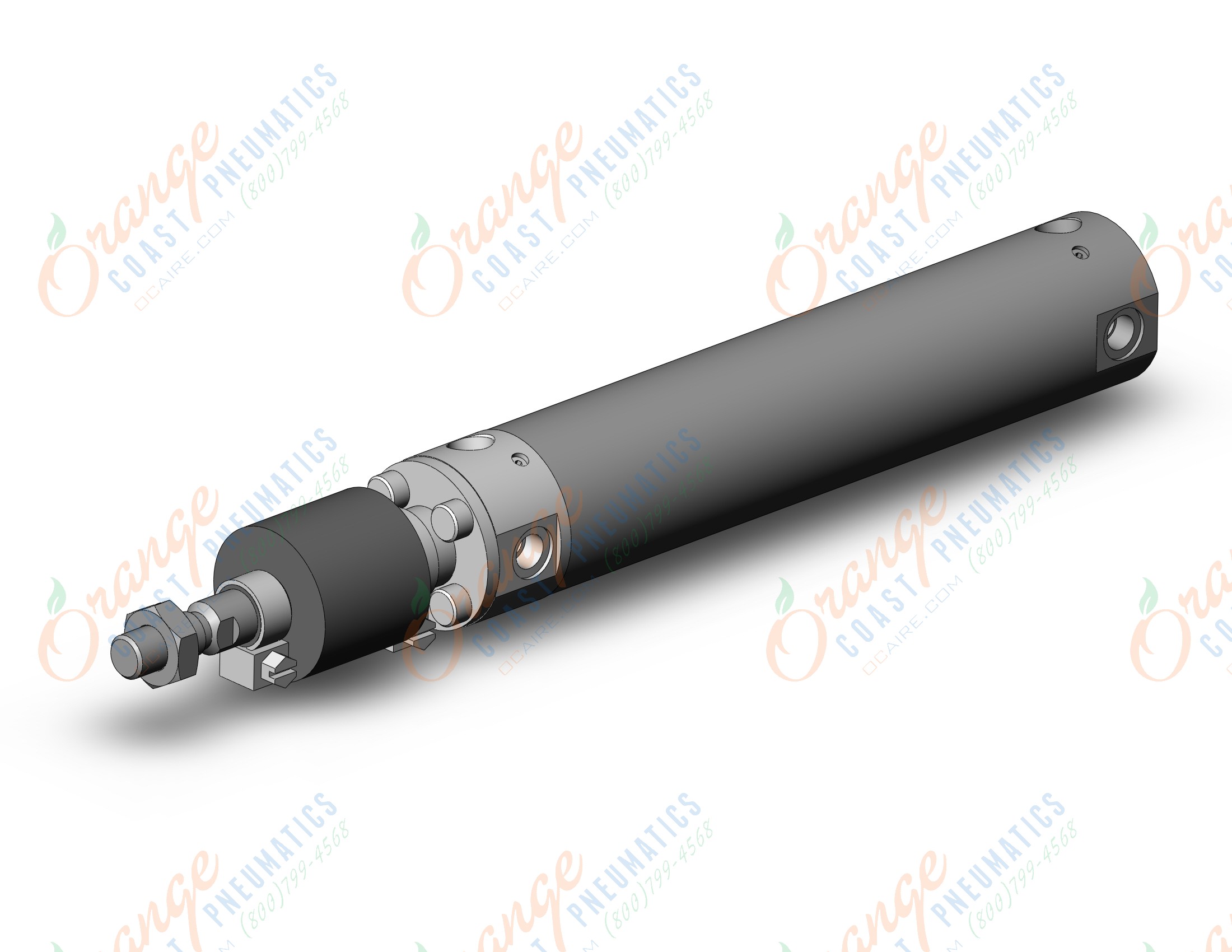 SMC CG1BA32-125KZ cylinder, CG/CG3 ROUND BODY CYLINDER