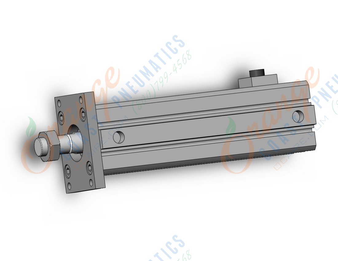 SMC CDBQ2F40-100DCM-HN cyl, compact, locking, sw cap, CBQ2 CYLINDER COMPACT LOCKING