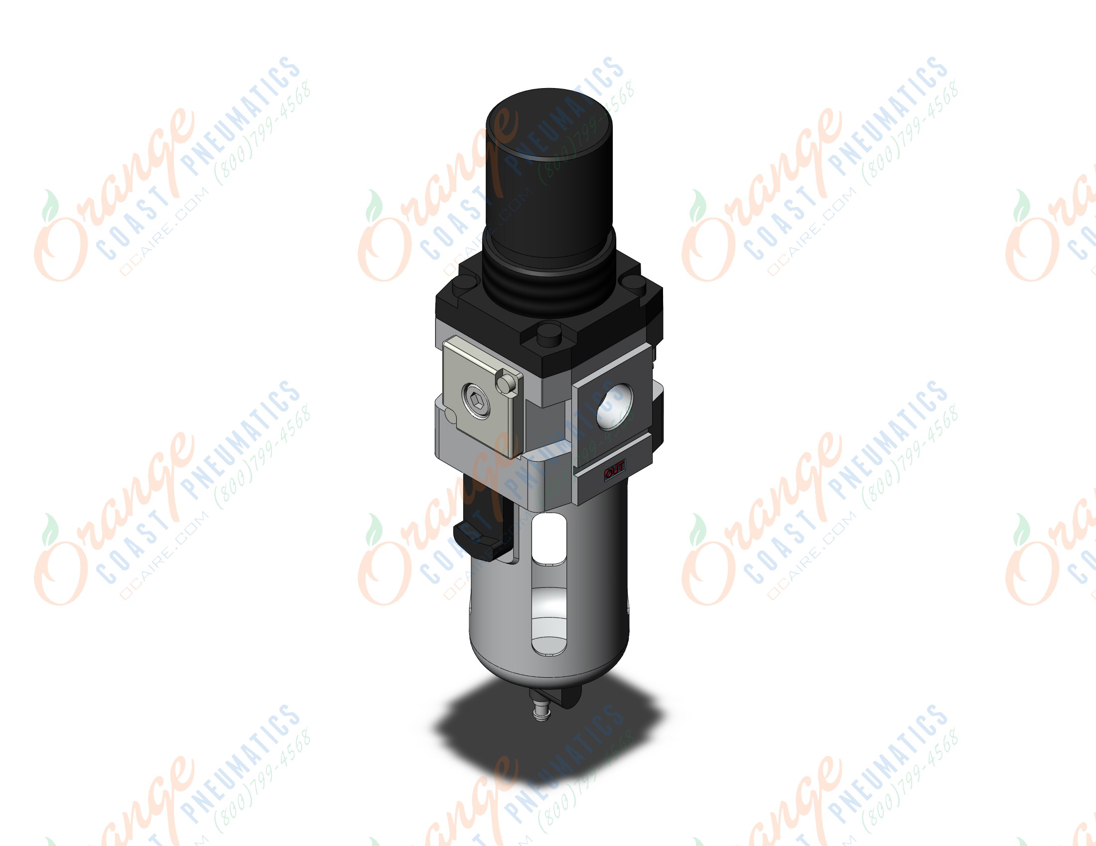 SMC AWD30-02-1W micro mist sep regulator, AWD MASS PRO
