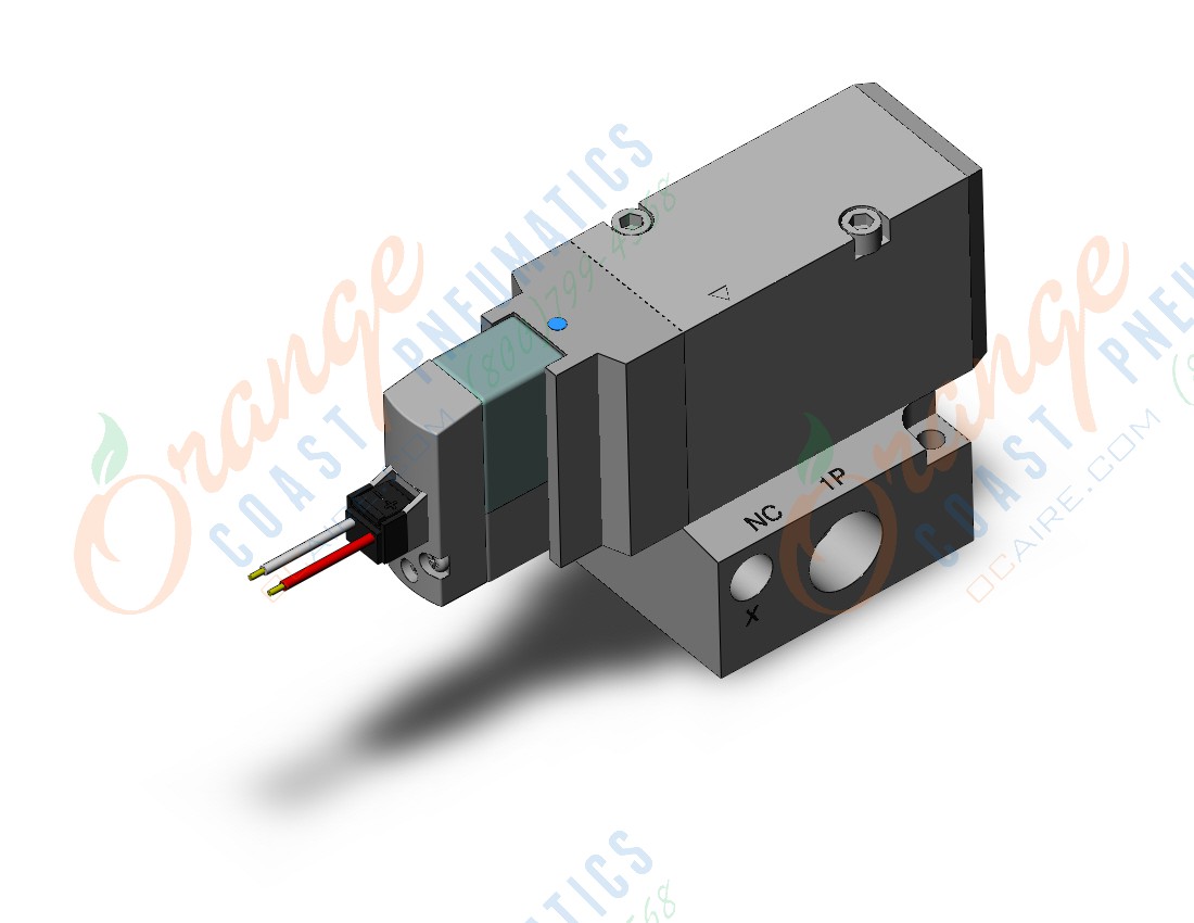 SMC VP544-5L1-03NA valve, sol, VP3/5/7 SOL VALVE 3-PORT