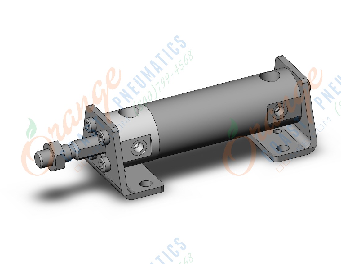 SMC CDG1KLN20-25Z cylinder, CG/CG3 ROUND BODY CYLINDER