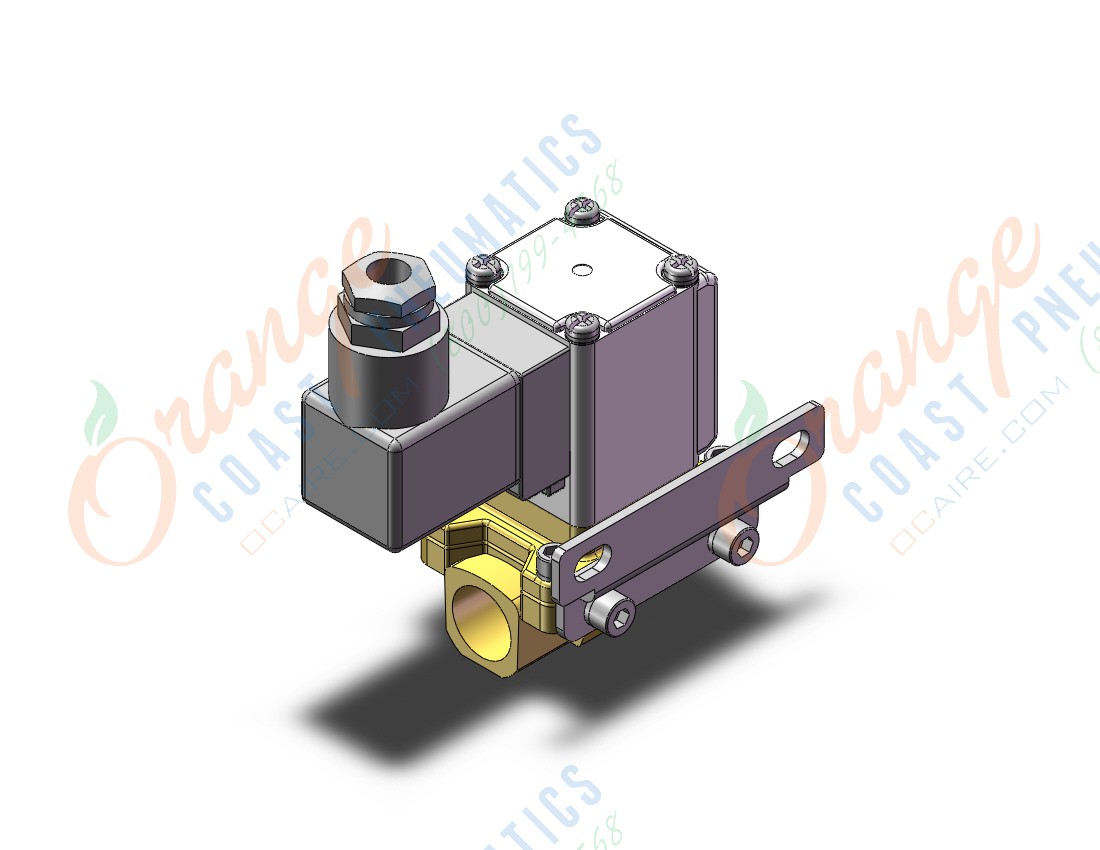 SMC VXZ232BZ2AZXB valve, media, VXD/VXZ 2-WAY MEDIA VALVE