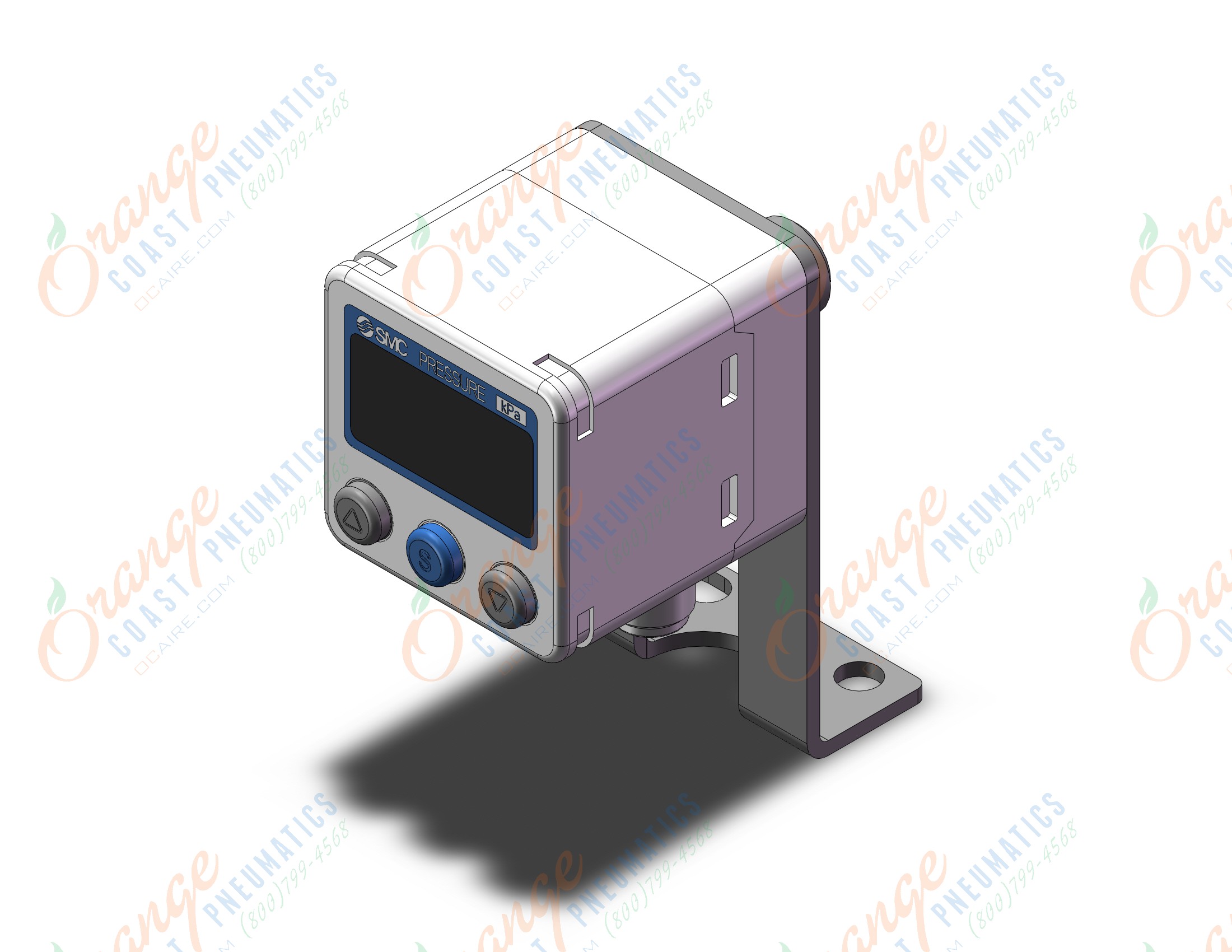 SMC ZSE40A-01-N-MLA switch, ZSE40/50/60 VACUUM SWITCH