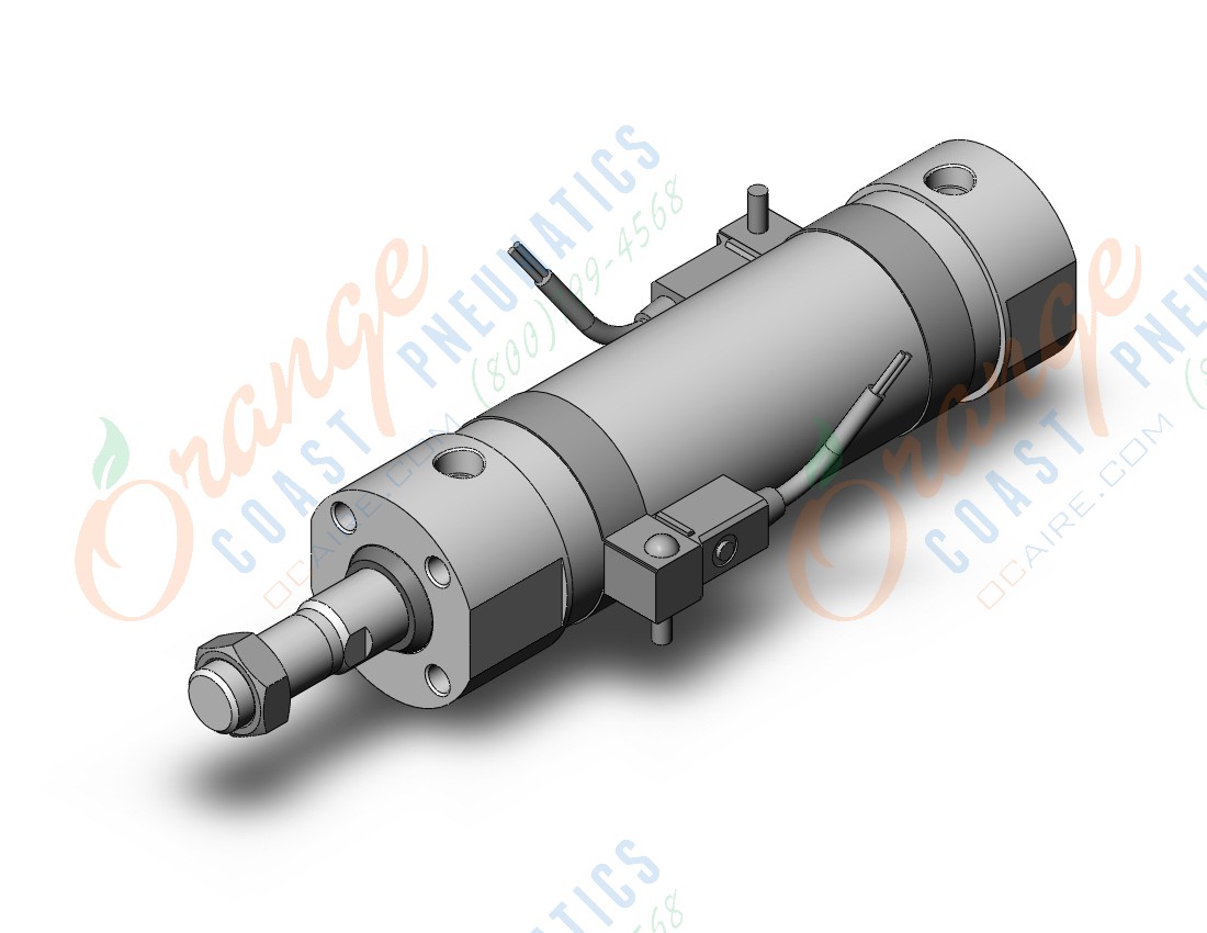 SMC CDG5BN40SR-75-G5BAZ cyl, s/steel r/cush, auto-sw, CG5 CYLINDER, STAINLESS STEEL