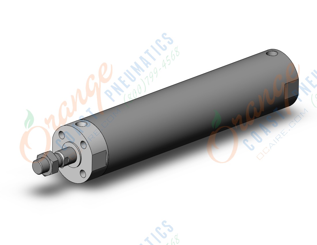 SMC CDG1ZN63TN-250Z base cylinder, CG/CG3 ROUND BODY CYLINDER