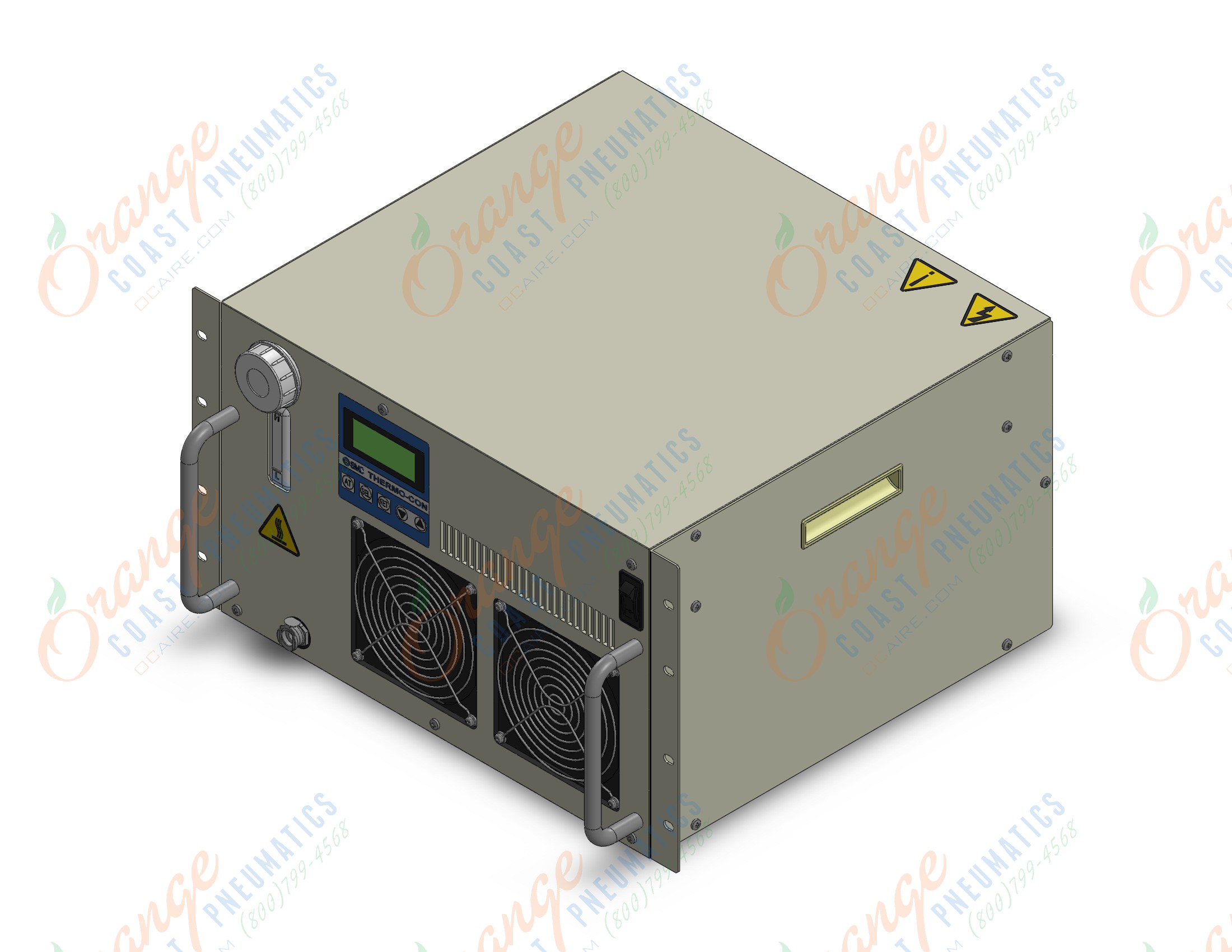 SMC HECR010-A2N-F thermo con, rack mount, HRG - INDUSTRIAL CHILLER
