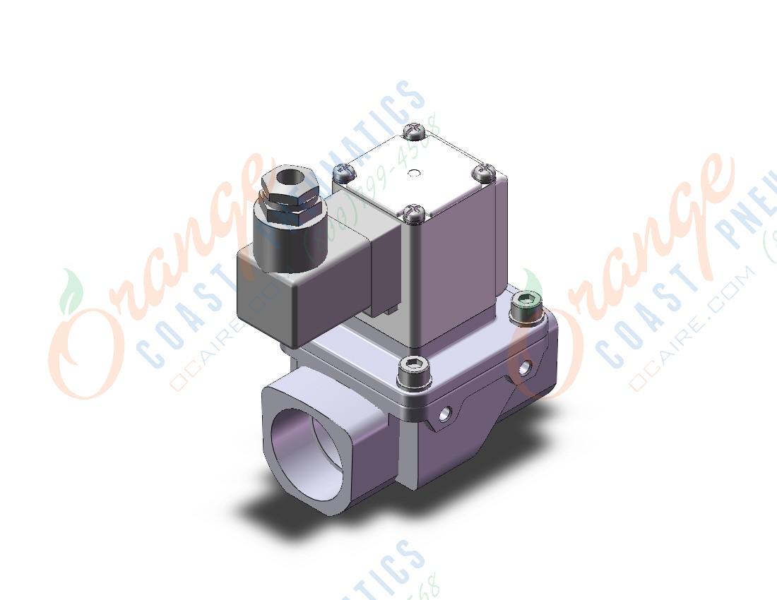 SMC VXZ263LZ2CB valve, water,, VXD/VXZ 2-WAY MEDIA VALVE