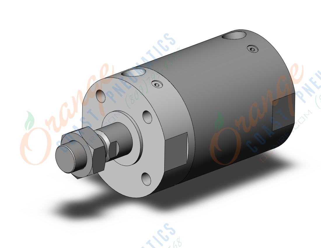 SMC CDG1BA100-50Z cylinder, CG/CG3 ROUND BODY CYLINDER