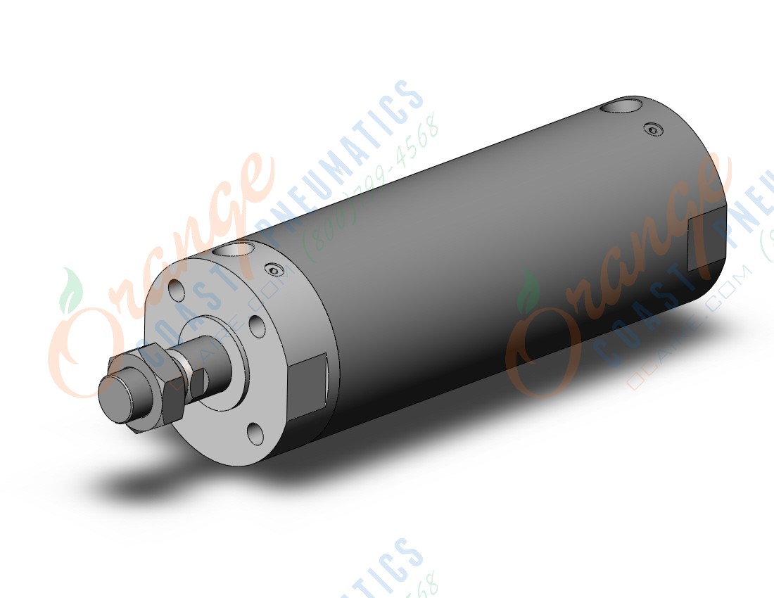 SMC CDG1DA100TN-200Z cylinder, CG/CG3 ROUND BODY CYLINDER