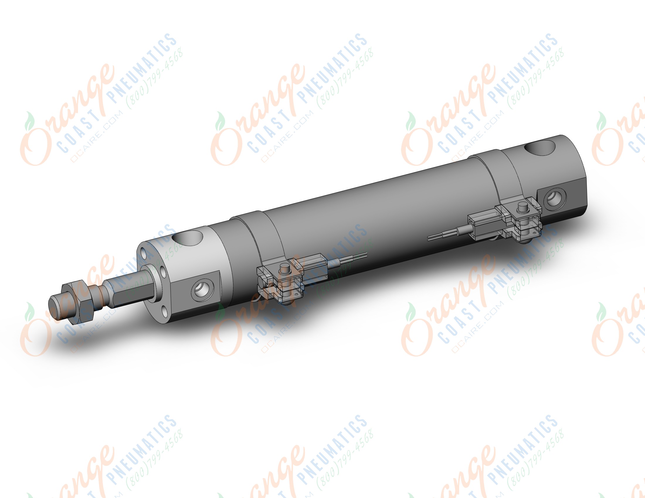 SMC CDG1KBN20-75Z-A93 cylinder, CG/CG3 ROUND BODY CYLINDER