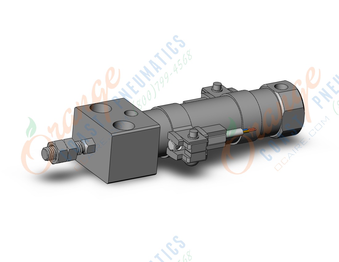 SMC CDJ2RKA16-30Z-M9BL-B cyl,doubleacting, CJ2 ROUND BODY CYLINDER