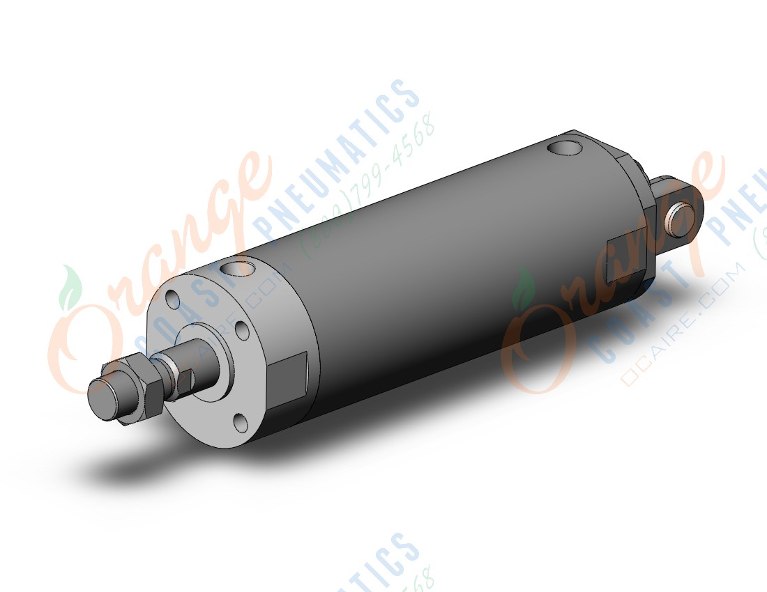 SMC CDG1DN80-150Z cylinder, CG/CG3 ROUND BODY CYLINDER