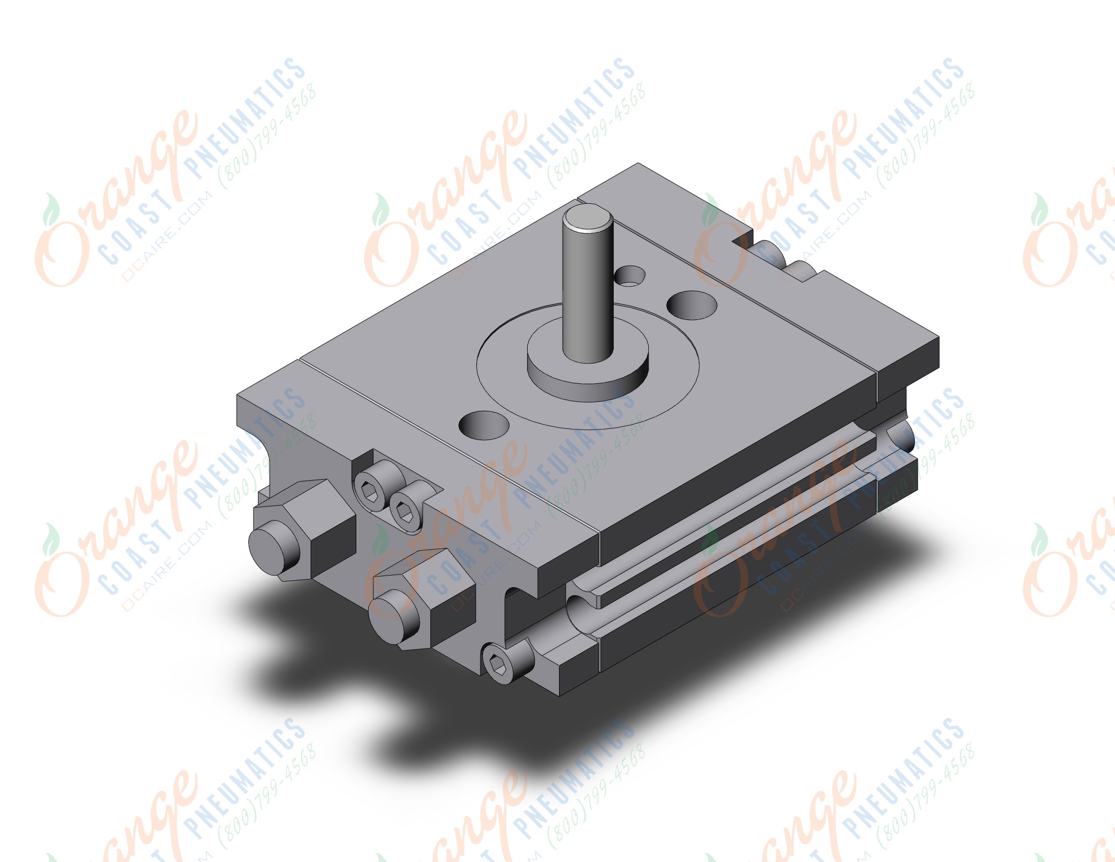 SMC CRQ2XBW10-90 cyl, low speed rotary actuator, CRQ2 ROTARY ACTUATOR