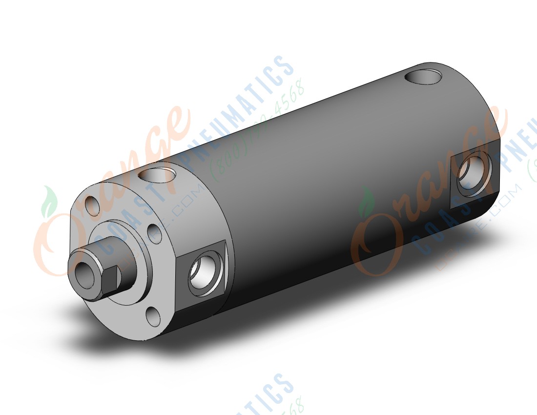 SMC CDG1BN40TN-50FZ base cylinder, CG/CG3 ROUND BODY CYLINDER