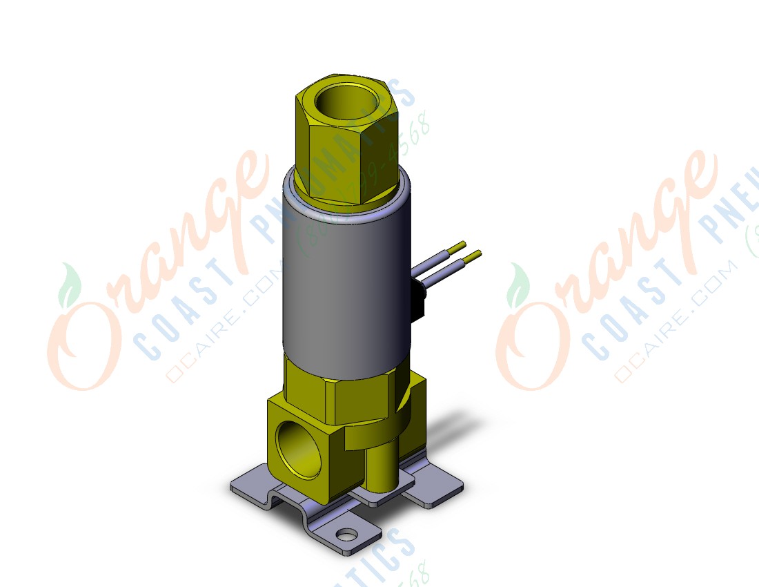 SMC VDW250-5G-1-01-F valve, compact, sgl, brass, VDW VALVE 3-WAY BRASS***
