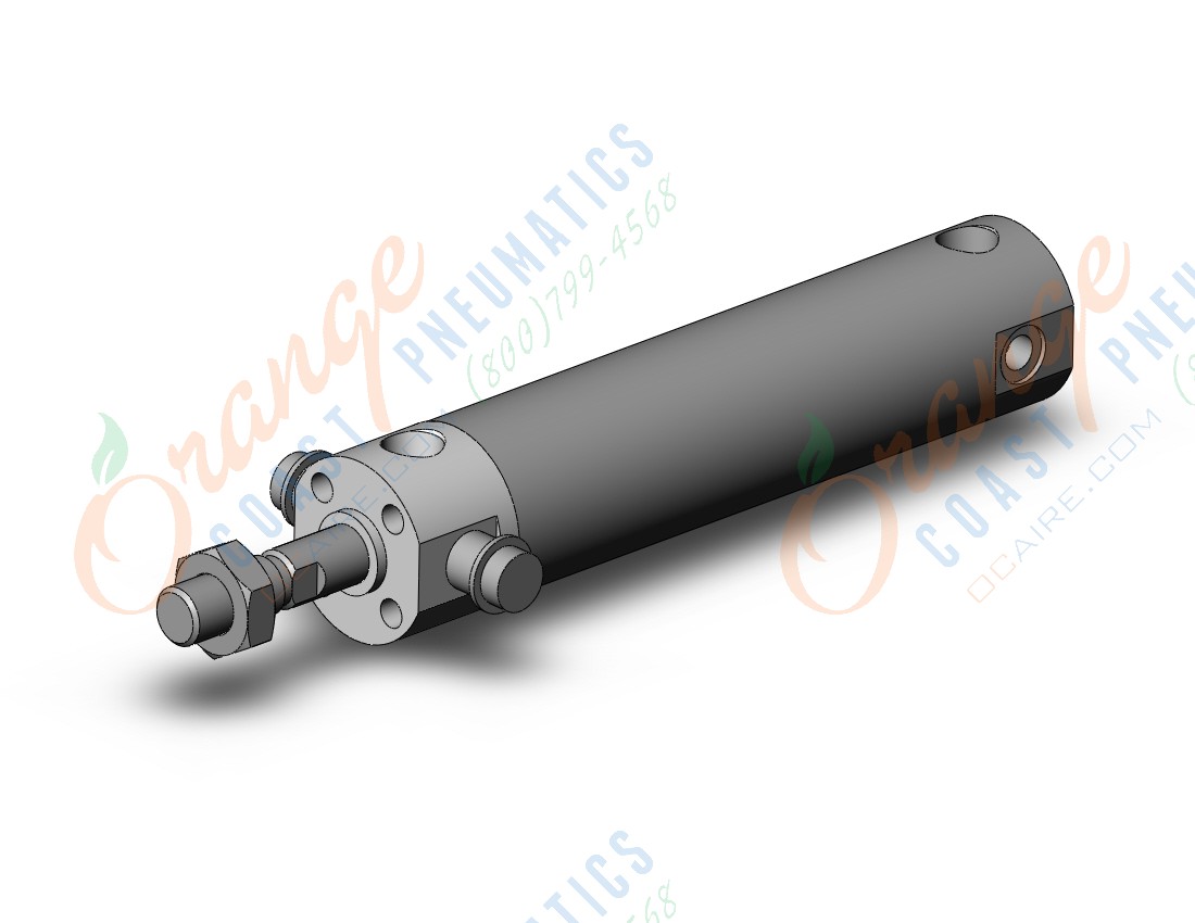 SMC CDG1UN25-75Z cylinder, CG/CG3 ROUND BODY CYLINDER