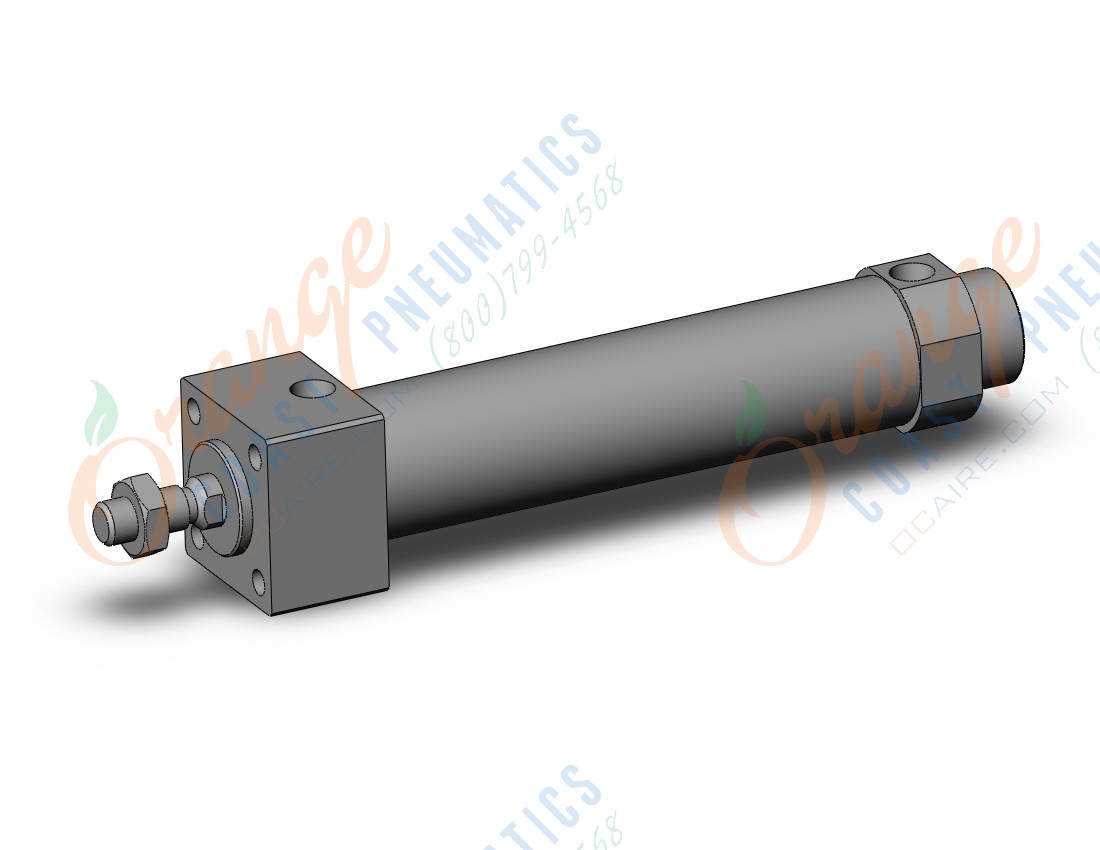 SMC CDM2RB32-100Z base cylinder, CM2/CM3 ROUND BODY CYLINDER***