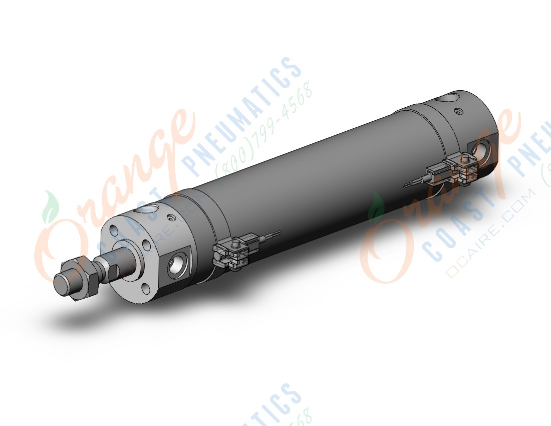 SMC CDG1BA32TN-125Z-A93L cylinder, CG/CG3 ROUND BODY CYLINDER