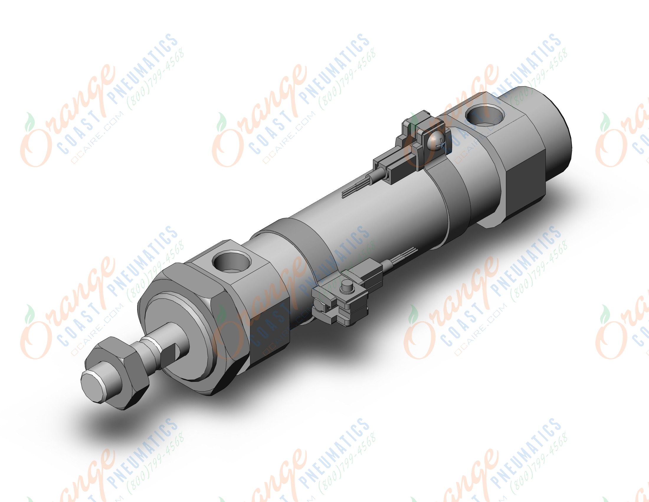 SMC CDM2B25-50Z-M9NL cylinder, CM2/CM3 ROUND BODY CYLINDER