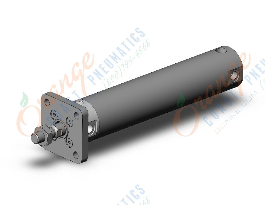 SMC CG1FN32TN-125Z cylinder, CG/CG3 ROUND BODY CYLINDER