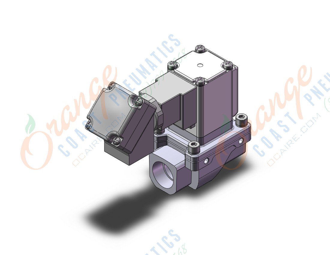 SMC VXZ243GPB valve, media, VXD/VXZ 2-WAY MEDIA VALVE