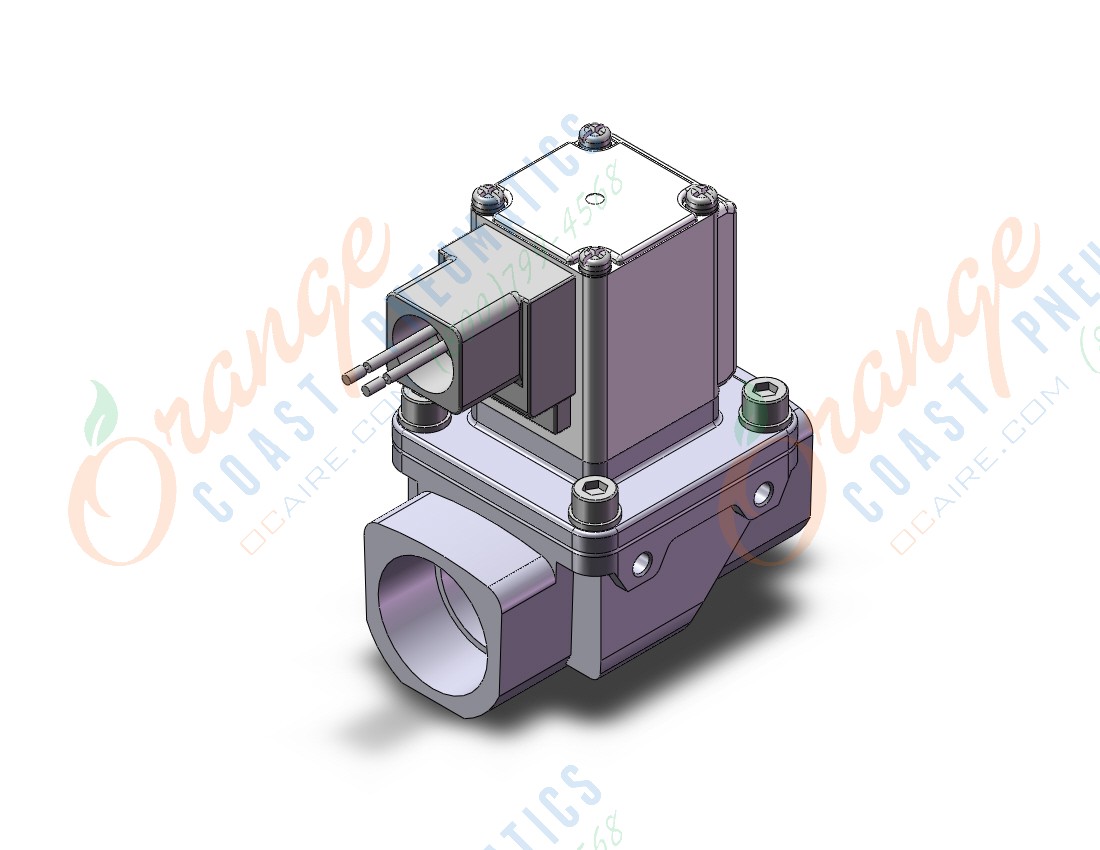 SMC VXZ263LUB valve, media, VXD/VXZ 2-WAY MEDIA VALVE