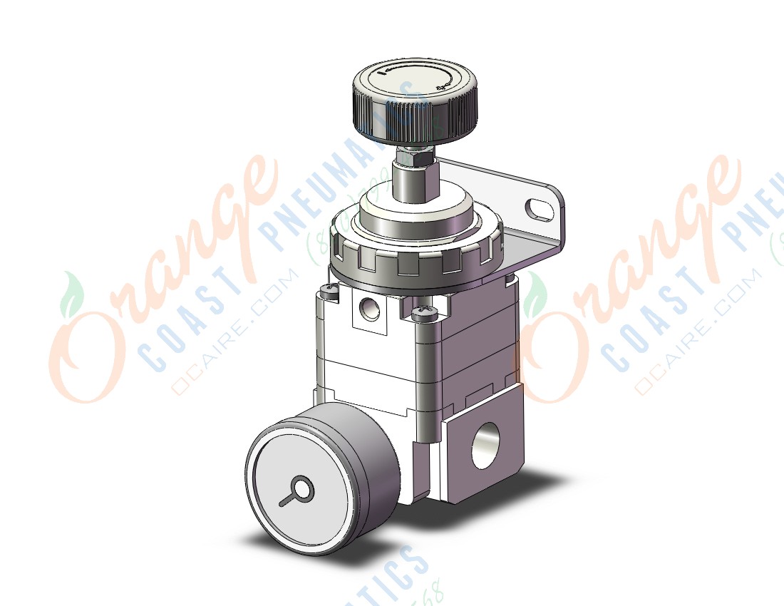 SMC IR1000-N01BG-Z-A regulator, precision, 1/8 npt, IR PRECISION REGULATOR