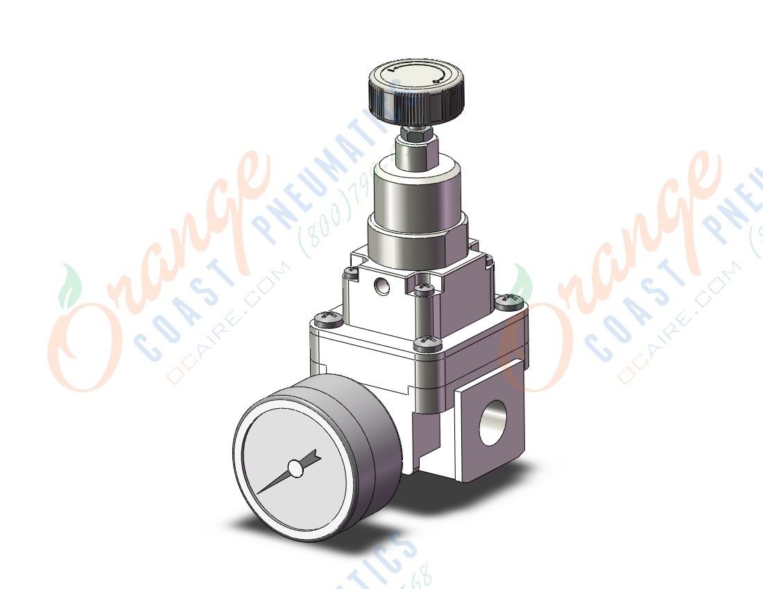 SMC IR2000-02G-A regulator, precision modular, IR PRECISION REGULATOR