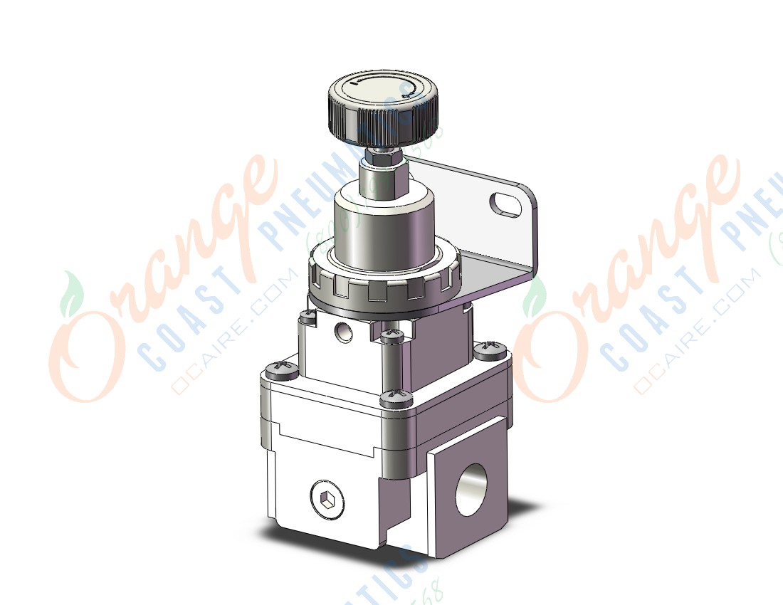 SMC IR2010-02B-A regulator, precision, 1/4 pt, IR PRECISION REGULATOR