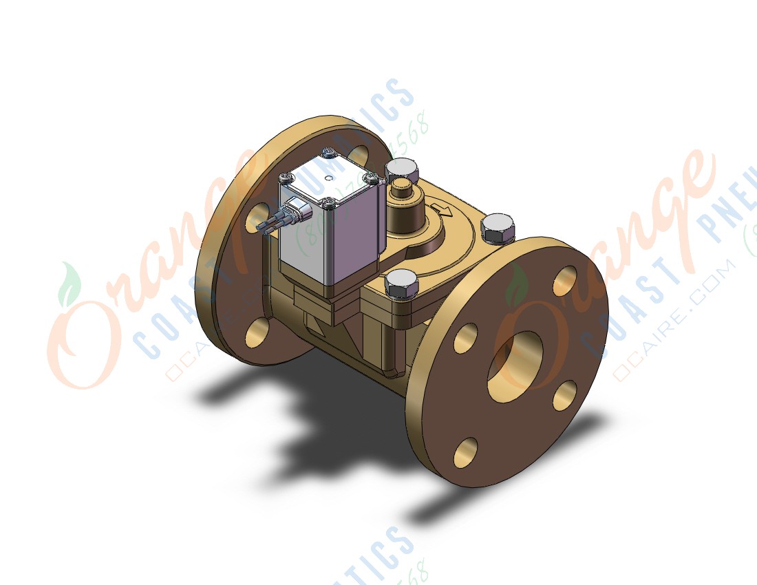 SMC VXD282RA valve, media, VXD/VXZ 2-WAY MEDIA VALVE