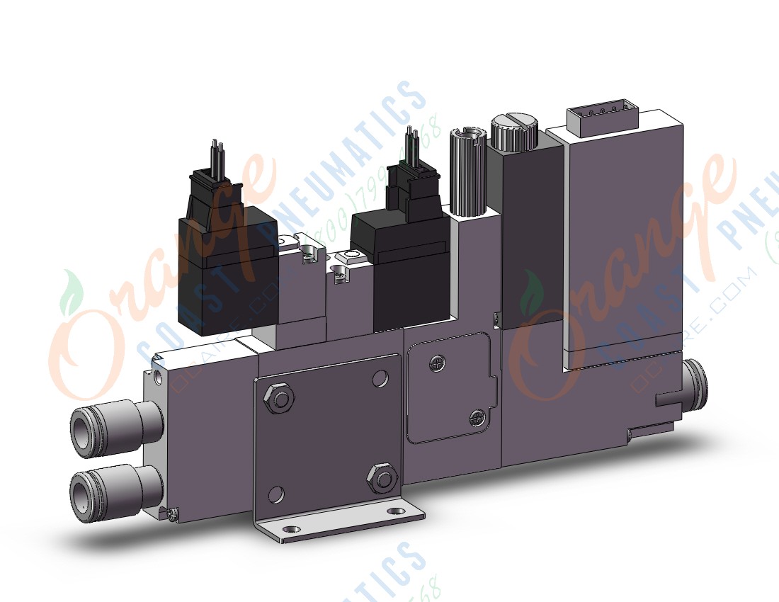 SMC ZQ1000U-K25L-EEM-33 space saving vacuum pump, ZQ VACUUM EJECTOR