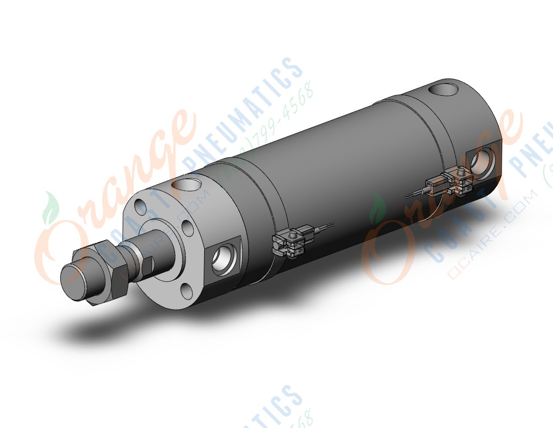 SMC CDG1BN50-100Z-A93L cylinder, CG/CG3 ROUND BODY CYLINDER