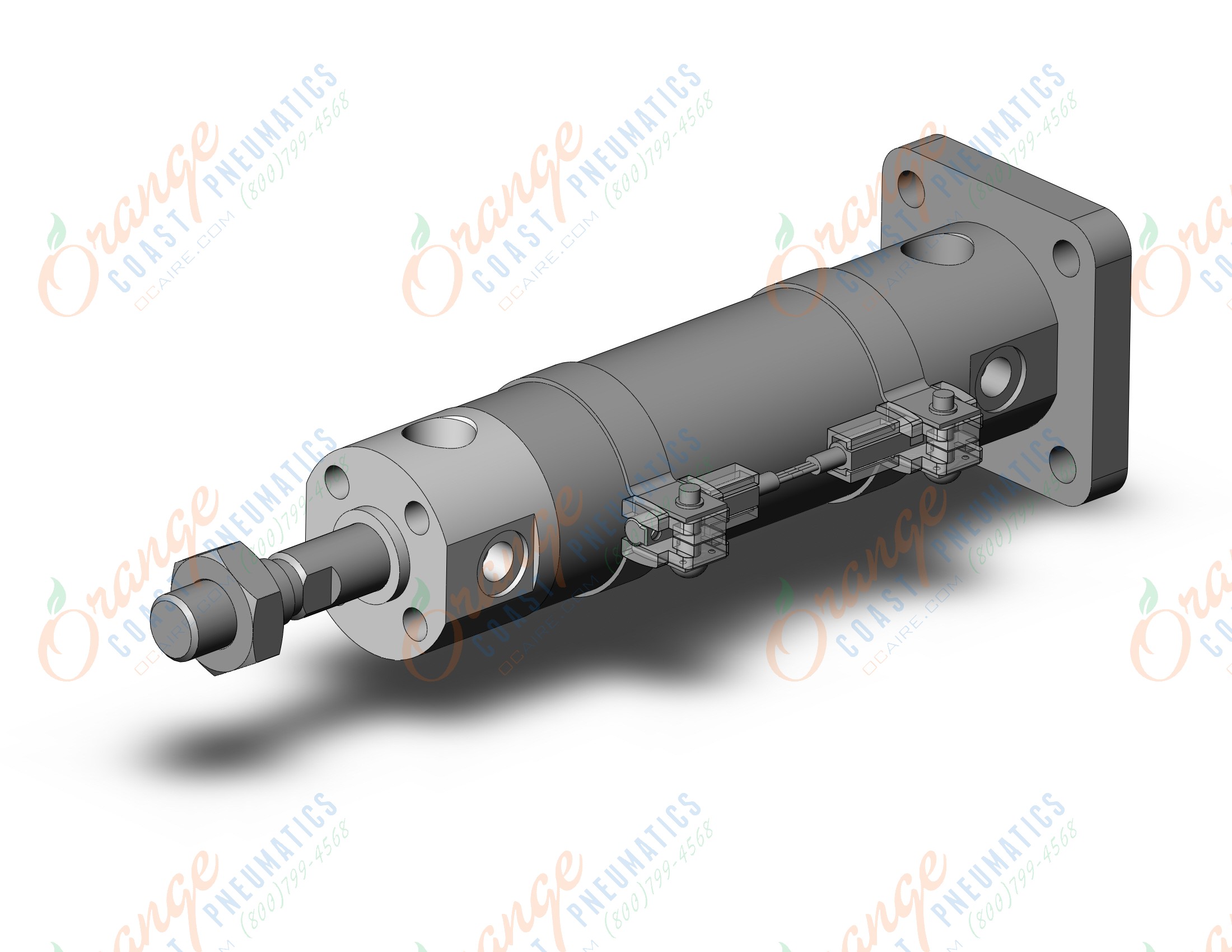 SMC CDG1GN25TN-50Z-M9N cylinder, CG/CG3 ROUND BODY CYLINDER