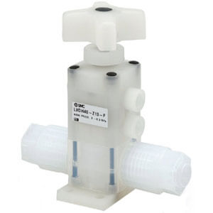 SMC LVD30-V11-F valve, fluoropolymer, FLUOROPOLYMER VALVES & REG