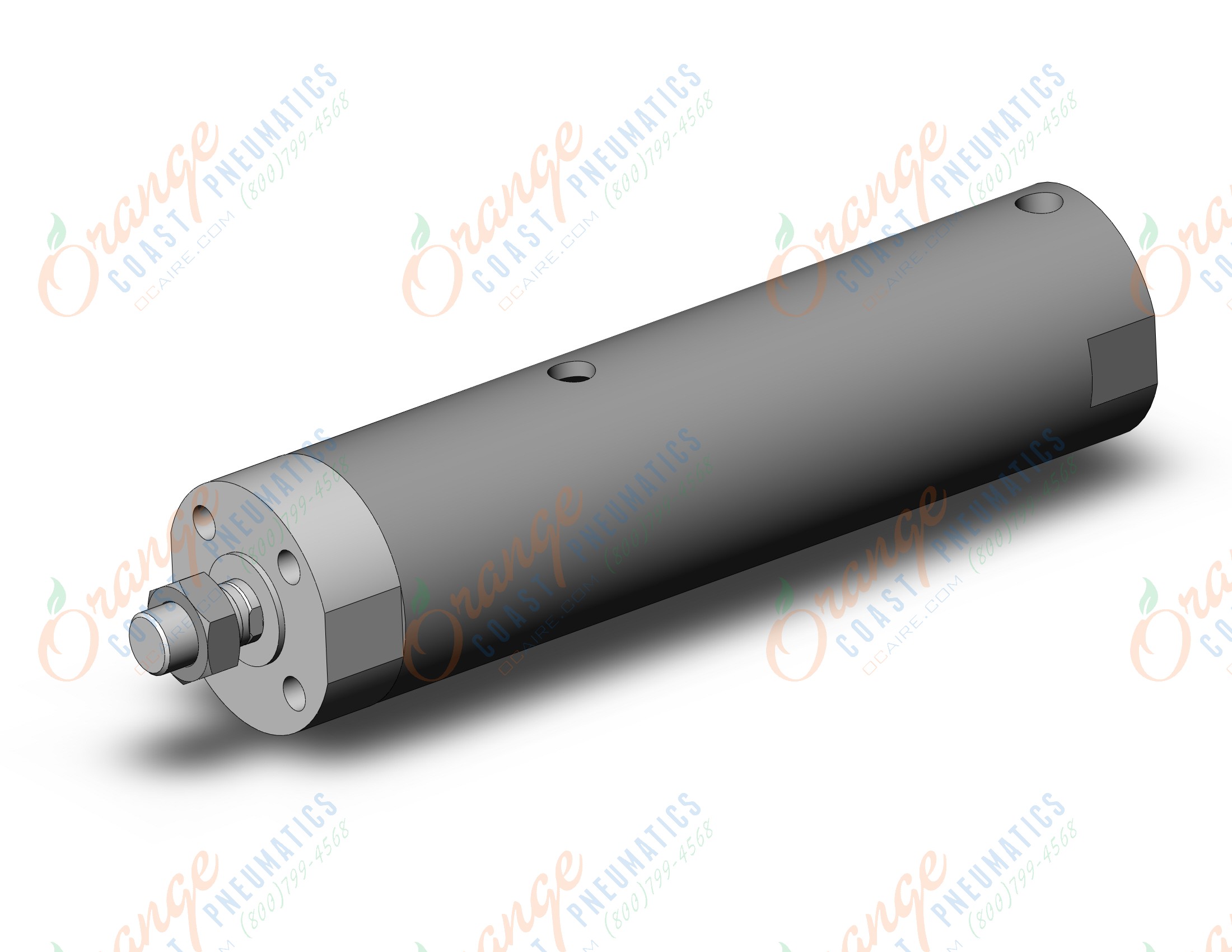 SMC CDG3BN63-200 cylinder, CG/CG3 ROUND BODY CYLINDER