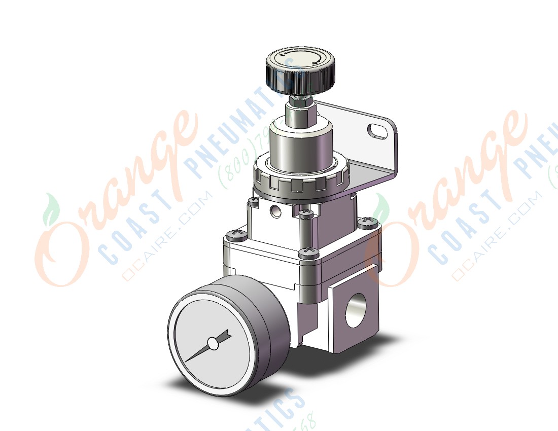 SMC IR2020-N02BG-RZ-A regulator, precision, 1/4 npt, IR PRECISION REGULATOR