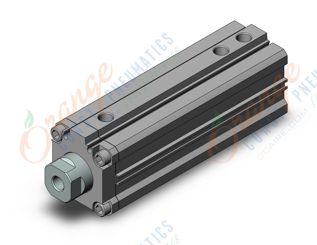 SMC RZQA40-75-30 cyl, 3-position, sw capable, RZQ 3-POSITION CYLINDER