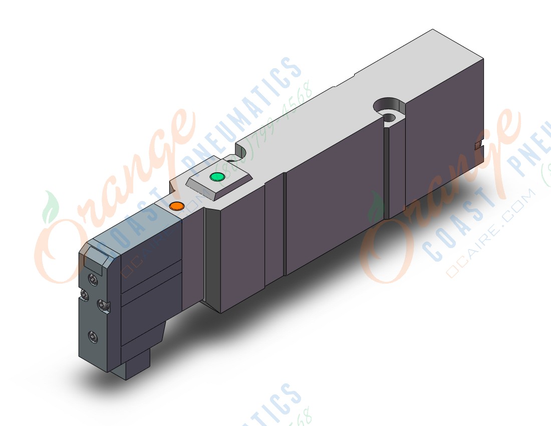 SMC 10-SV3400-5FU valve, dbl sol, clean room, SV3000 SOLENOID VALVE