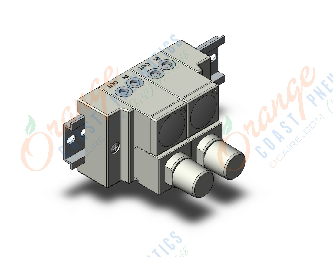 SMC ARM11BB1-218-A1Z compact mfld regulator w/gauge, ARM11 MANIFOLD REGULATOR