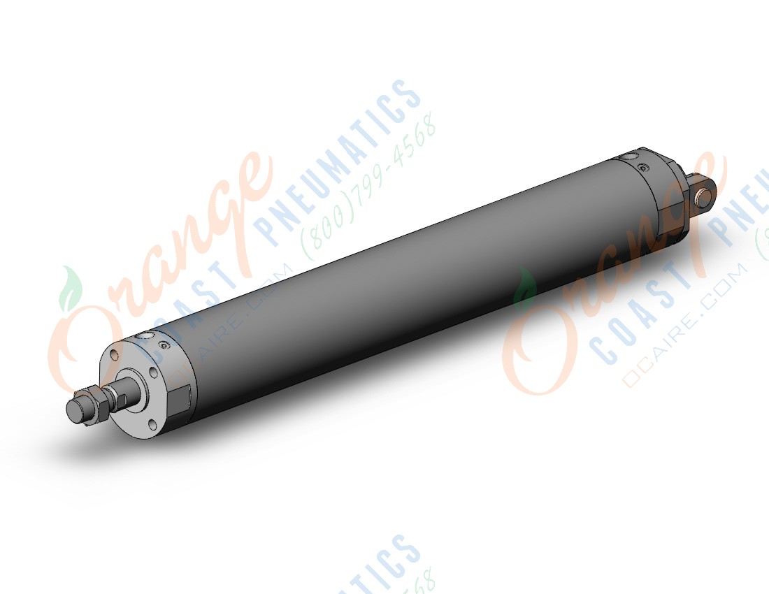 SMC CDG1DA80-500Z cylinder, CG/CG3 ROUND BODY CYLINDER